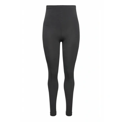 Abbildung von Ulla Popken Damen Thermo strumpfleggings, Weiches Futter, Elastikbund, Dunkel Grau, 58 60 EU