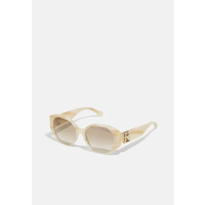 Abbildung von Ralph Lauren Sonnenbrille Cream/brown gradient/goldcoloured, Damen, Größe: 54, gradient/gold coloured