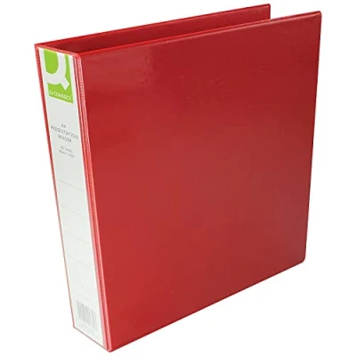 Abbildung von Q Connect kf01330 Ringbuch, rot