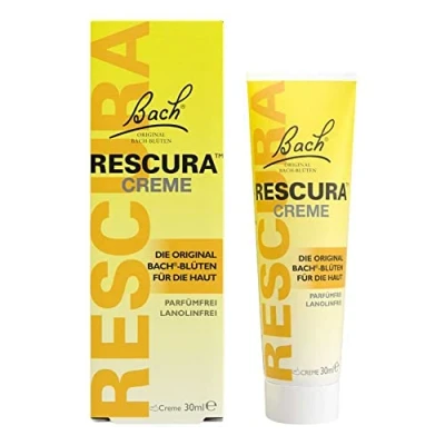Abbildung von Bachblüten Original Rescura Creme