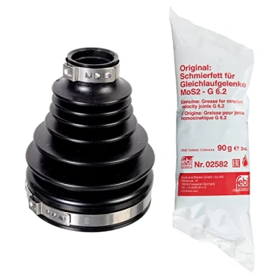 Abbildung von FEBI BILSTEIN 175540 Achsmanschette Vorderachse links, getriebeseitig, rechts Thermoplast VOLVO: S90 II