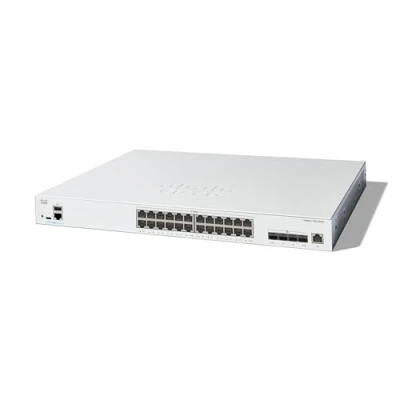 Abbildung von Cisco Catalyst 1300 24XT 24x 10GbE + 4x RJ45/SFP+ Combo Ports L3 managed