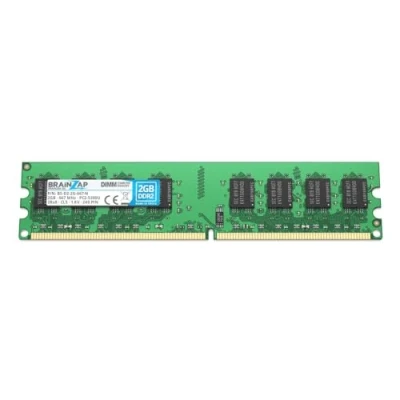 Abbildung von BRAINZAP 2GB DDR2 RAM DIMM PC2 5300U 2Rx8 667 MHz 1.8V CL5 Computer PC Arbeitsspeicher