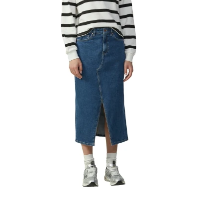 Abbildung von QS Jeansrock, Damen, Größe: 42, Blau