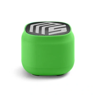 Abbildung von Music Sound Speaker Mini Tragbarer Bluetooth 5.0 Lautsprecher 3 Watt Leistung Reichweite 10 Mt. Akkulaufzeit 4h und Ladezeit 2h Farbe Grün