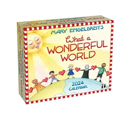 Abbildung von Mary Engelbreit&#039;s 2024 Day to Calendar: What a Wonderful World