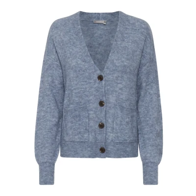Abbildung von Fransa Fremdebbi 2 Cardigan Strickjacke, Damen, Größe: Large, Infinity melange