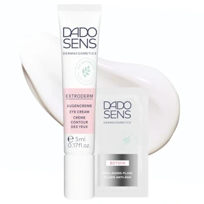 Abbildung von DADO SENS EXTRODERM AUGENCREME (15ml) + Gratis Probe Sachet ECTOIN ANTI AGING FLUID, Feuchtigkeitspflege Für Die Sensible Haut An Der Augenpartie Therapiebegleitend Bei Neurodermitis &amp; Psoriasis