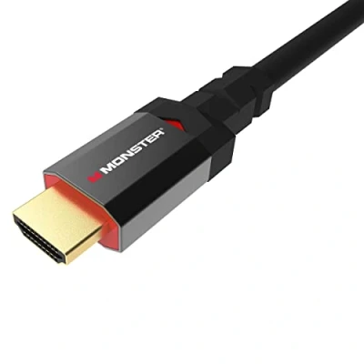 Abbildung von Monster HDMI Kabel 2.1 1,8m, Ultra HD 8K Kabel, 8K@60 HZ, 4K@144Hz, High speed 48 Gbps, Gaming kompatibel mit PS5, PS4, XBOX X, ONE