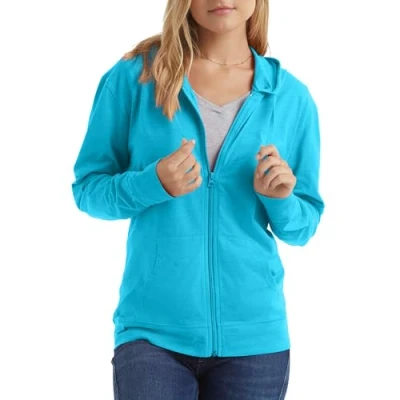 Abbildung von Hanes Damen O9249 Hoodie, Process Blue, XXL EU
