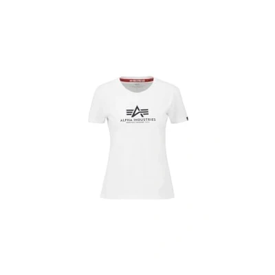 Abbildung von Alpha Industries NEW Tshirt print, Damen, Größe: Small, White