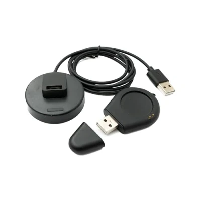 Abbildung von System S USB 2.0 Kabel 100 cm Ladestation für Xiaomi S1 Pro Watch abnehmbar Adapter in Schwarz