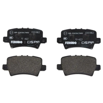 Abbildung von FERODO RACING FDS1862 Bremsbelagsatz HONDA: CIVIC 8 Hatchback, Stufenheck