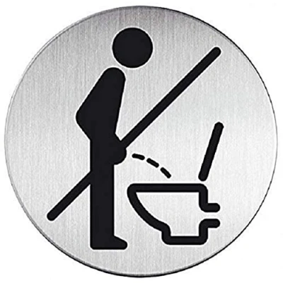 Abbildung von DURABLE Piktogramm Bitte setzen 8.3 cm