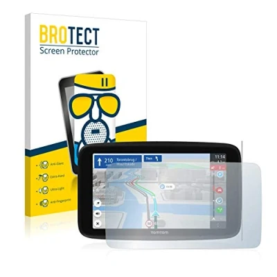 Abbildung von BROTECT Entspiegelungs Schutzglas für TomTom GO Discover 6&quot; Schutz Folie Panzerfolie Glas Matt [Extrem Kratzfest 9H, Anti Reflex]
