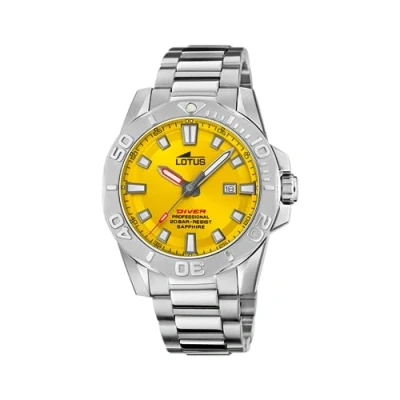 Abbildung von Lotus Diver Uhr, Herren, Größe: One Size, Yellow