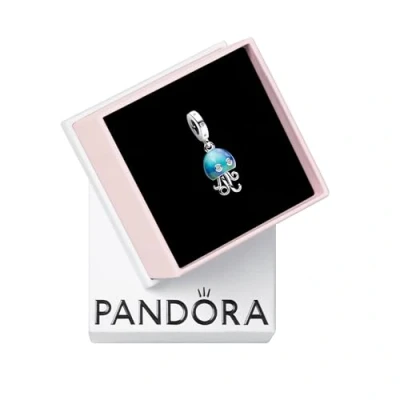 Abbildung von Pandora Colourchanging Jellyfish Dangle Charm, Damen, Größe: One Size, Sterling silver