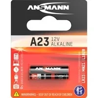 Abbildung von ANSMANN Alkaline Batterie A23 (12V) für Garagentoröffner, Alarmanlage, Funkauslöser Kamera, Messgeräte, Klingel usw..