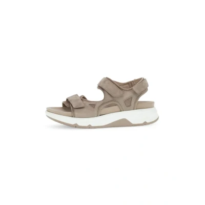 Abbildung von Gabor Trekkingsandale, Damen, Größe: 37, Beige Schuhe
