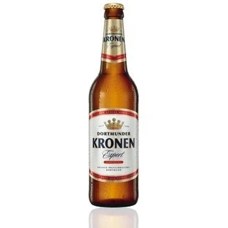 Abbildung von 20 Flaschen Dortmunder Kronen Export P 0,5L hell inc. 1.60 MEHRWEG Pfand 5,1% vol.