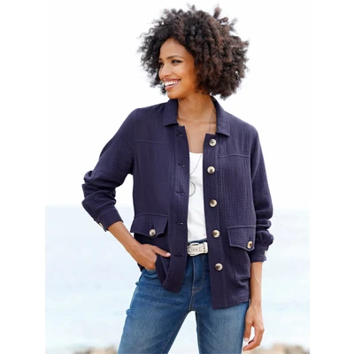 Abbildung von heine Blusenblazer Blusenjacke