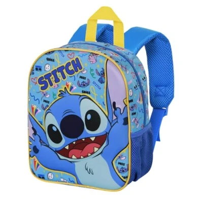 Abbildung von Disney Lilo und Stitch Hello Elite 3D Rucksack, Blau, 26 x 31 cm, Kapazität 8 L