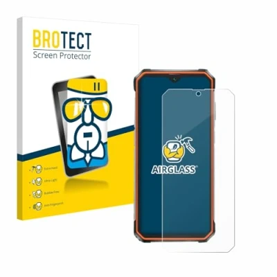 Abbildung von BROTECT Schutzglas für Blackview BV9200 Schutzfolie Panzer Folie Glas [Extrem Kratzfest 9H, Anti Fingerprint, Ultra Transparent]