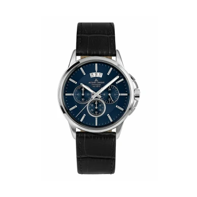Abbildung von Jacques Lemans Chronograph, Herren, Größe: One Size, Blau