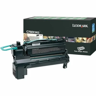 Abbildung von Lexmark C792X1KG Schwarz Toner Extra hohe Kapazität