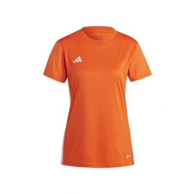 Abbildung von adidas Performance Tabela Sport Tshirt, Damen, Größe: Large, Orangeweiss