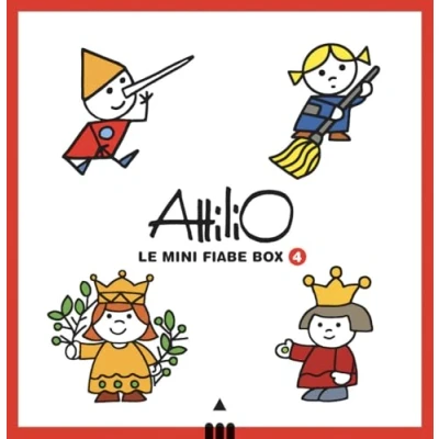 Abbildung von Attilio. Le mini fiabe box 4 (rosso). Ediz. a colori (Mini storie di Attilio)