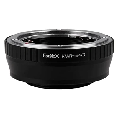 Abbildung von Fotodiox Lens Mount Adapter Compatible with Konica Auto Reflex (AR) Lenses on Micro Four Thirds Cameras