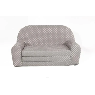 Abbildung von FORTISLINE Ausklappbares Kindersofa Mini Sterne Abnehmbarer Bezug Spielsofa Kuschelsofa Übernachtungssofa