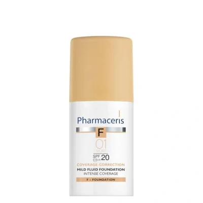 Abbildung von Pharmaceris F Intense Coverage mild Fluid Foundation SPF 20 ivory (30 ml)