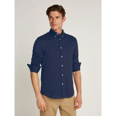 Abbildung von Tommy Hilfiger Businesshemd &quot;FLEX DOBBY SF SHIRT&quot;, mit Logostickerei