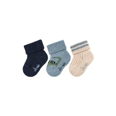 Abbildung von Sterntaler Socken für Kinder, Größe: 62, Dunkelblau meliert