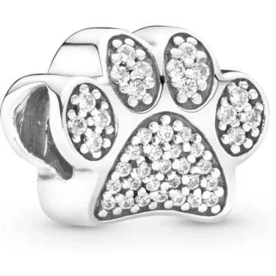 Abbildung von Pandora PAW Charm, Damen, Größe: One Size, Sterling silver