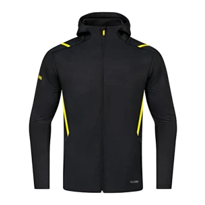 Abbildung von JAKO Challenge Trainingsjacke, Herren, Größe: 52/54, Schwarzgelb