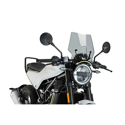 Abbildung von Windschutzscheibe Naked New Generation Sport Puig 9702H für Husqvarna Svartpilen 401 17&#039; 19&#039;, Vitpilen 19&#039;