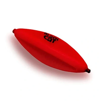Abbildung von Black Cat Premium Darter U Float Untwerwasser Posen mit Auftrieb Wels Angeln Angel Zubehör, neon rot, 15g