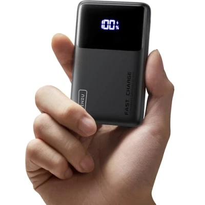 Abbildung von INIU Power Bank, 22.5W Ultra Slim 10000mAh Powerbank Schnelllade LED Display tragbares Ladegerät PD3.0 QC4.0, 3A Ausgänge Taschenlampe Handyakku kompatibel mit iPhone 16 15 14 13 Samsung S24 S23 iPad