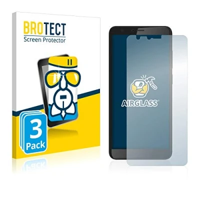Abbildung von BROTECT Schutzglas für Gigaset GS100 (3 Stück) Schutzfolie Panzer Folie Glas [Extrem Kratzfest 9H, Anti Fingerprint, Ultra Transparent]