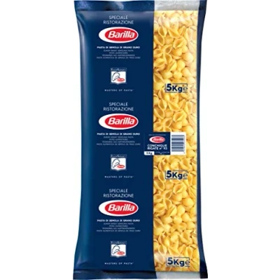 Abbildung von Barilla Hartweizen Pasta Conchiglie Rigate n. 93 1er Pack (1x5kg)