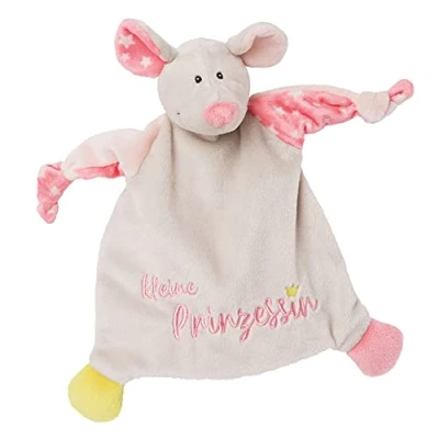 Abbildung von NICI Schmusetuch My first Kollektion, Maus, Kleine Prinzessin, mit aufgestickten Augen