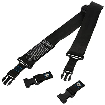 Abbildung von DiMarzio DD2200JPBKBLS John Petrucci Cliplock Guitar Strap Nylon Black