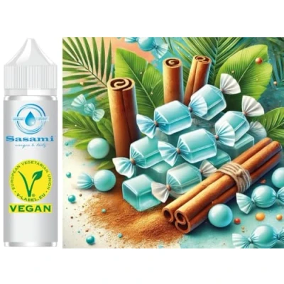 Abbildung von Eisbonbon Zimt Aroma Konzentrat Vegan Sasami 10ml