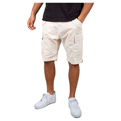 Abbildung von Alpha Industries Airman Short für Herren Jet Stream White