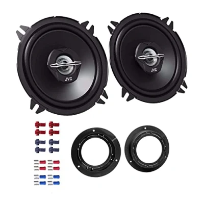 Abbildung von JVC CS J520X Auto Lautsprecher Boxen 500 Watt 13 cm 2 Wege Koax passend für Mercedes A Klasse (W169) 2005 2012 Türen Heck