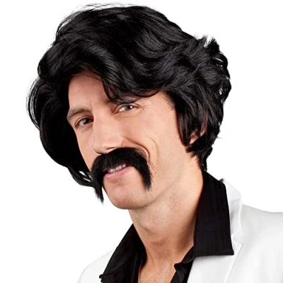 Abbildung von Boland Kostüm Perücke Gangster Bart &amp; Fasching