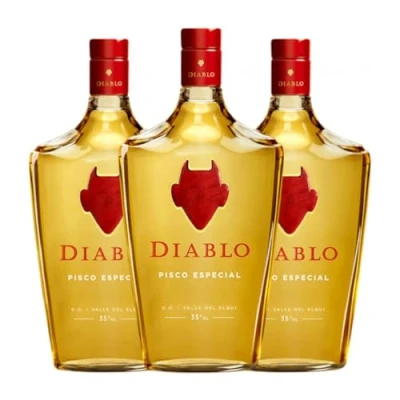 Abbildung von Pisco Concha y Toro Diablo Especial 70 cl (Schachtel mit 3 Flaschen von cl)